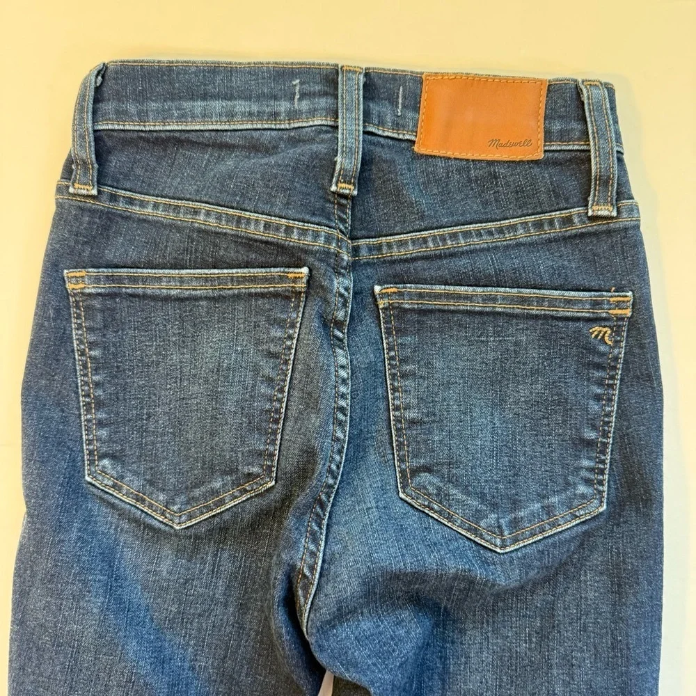 Madewell women’s 5 pocket skinny jeans 10” high rise size 23 stretch y2k - Picture 4 of 8